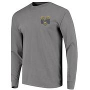 UCF Image One Stadium Mascot Phrase Comfort Colors Long Sleeve Tee